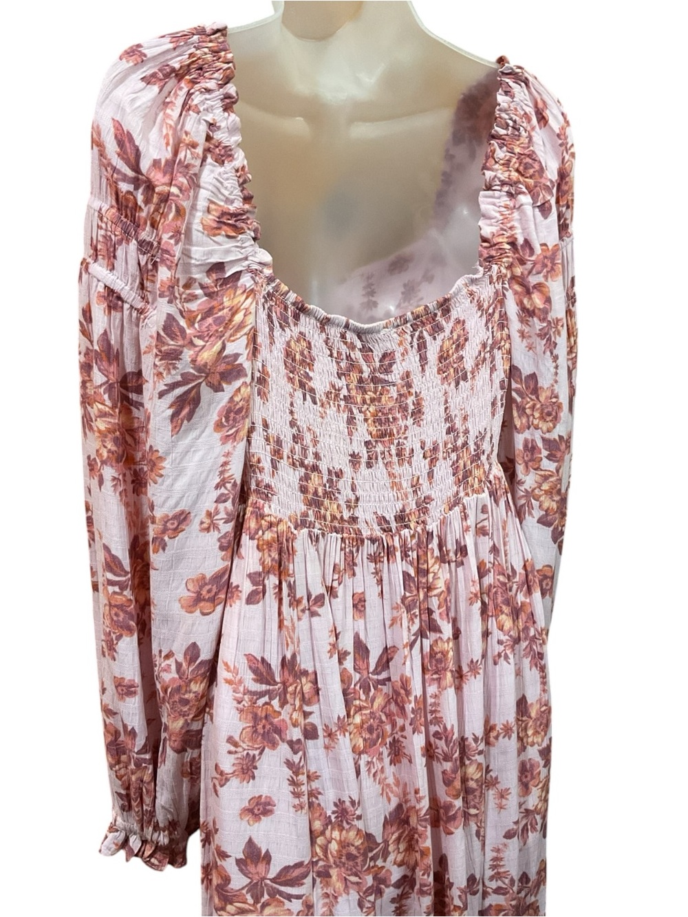 Free People Jaymes Midi Dress Size S Cottagecore Festival Western Boho - Picture 6 of 9
